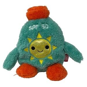 BumBumz Plush Toy Unisex Size 7.5" Sol Sunscreen PoolsideBumz Kidcore Cute